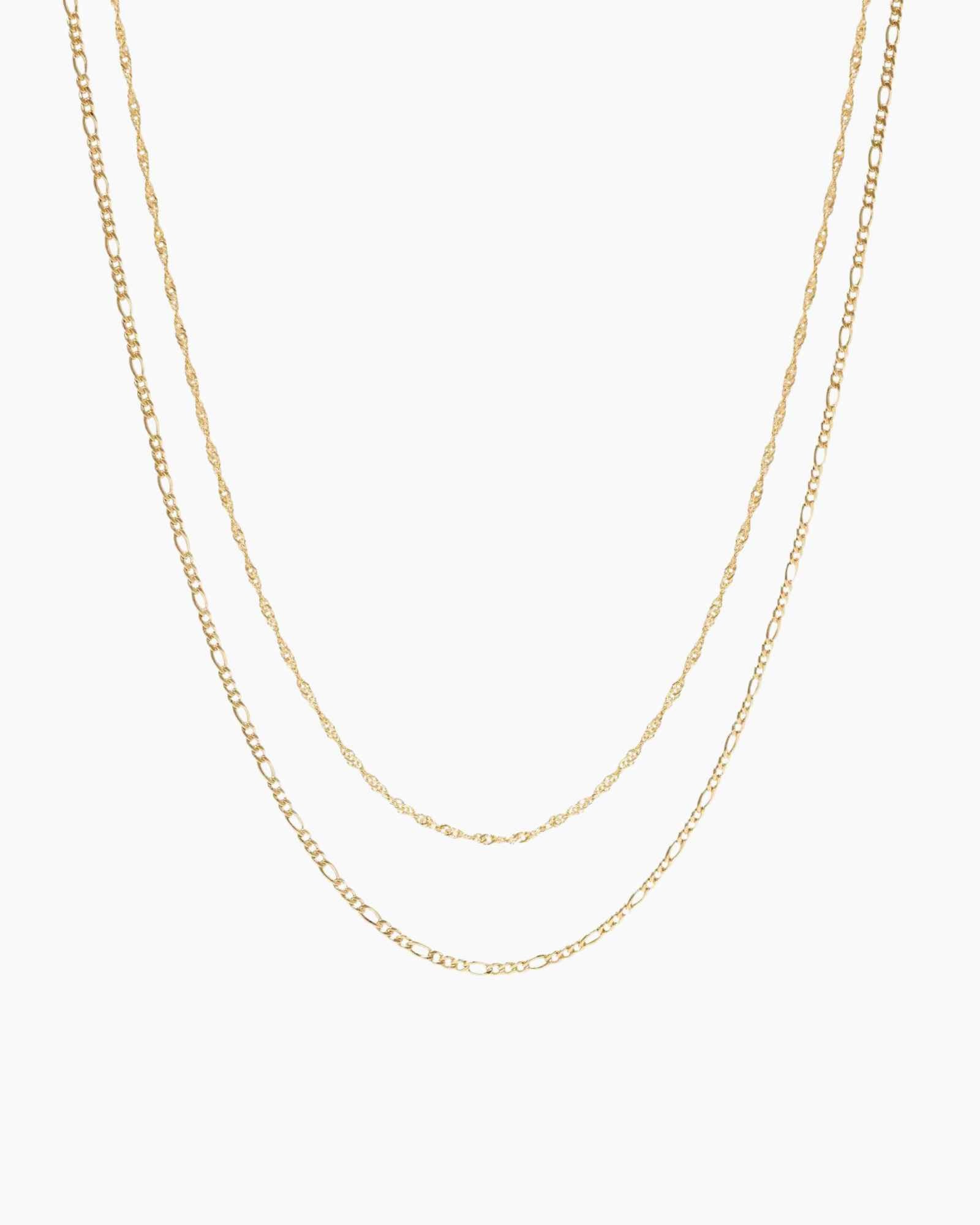 MARLO DAINTY FIGARO NECKLACE SET